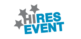 HIRES GmbH | Partyausstattung Verleih & Eventplanung Logo
